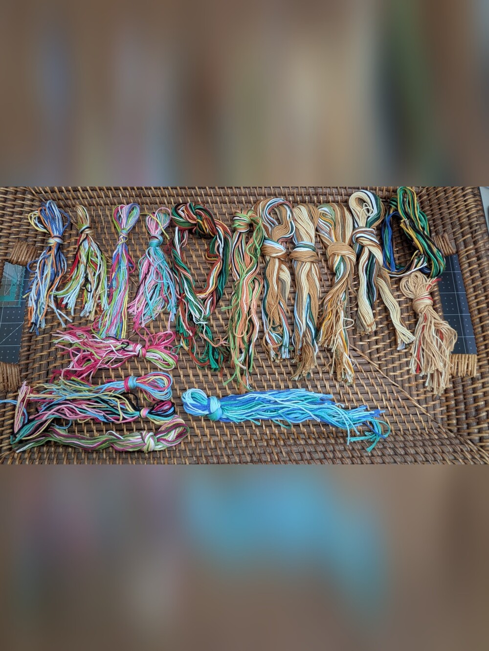 Bulk Lot of Embroidery Floss in Coordinated Sets
